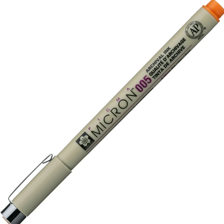 Sakura Pigma Micron 005 – 0,20mm – 5 Oransje