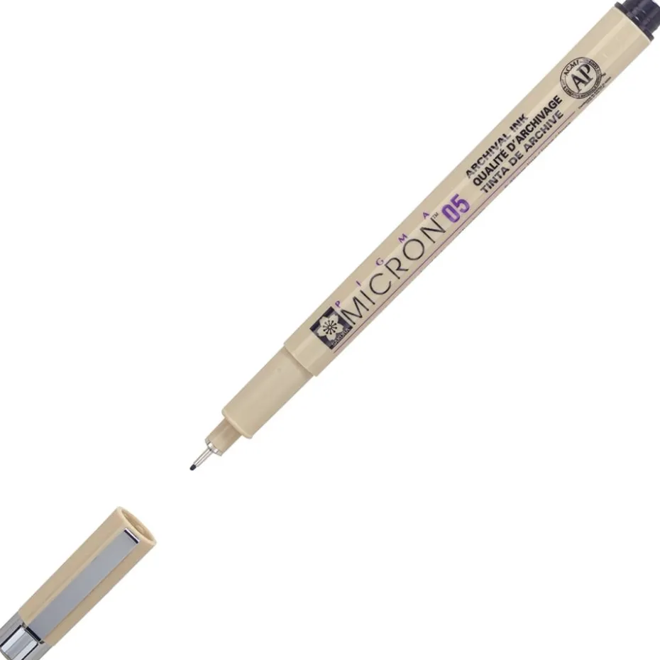Sakura Pigma Micron 05 – 0,45mm – 49 Sort