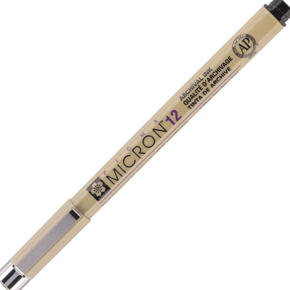 Sakura Pigma Micron 12 – 0,70mm – 49 Sort