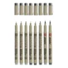 Sakura Pigma Micron Sett 8stk – Gray
