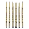 Sakura Pigma Micron Sett 6stk – 49 Sort