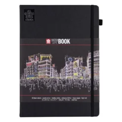 Sakura Sketch NoteBook – 21×29,7cm 140g/m – Sort