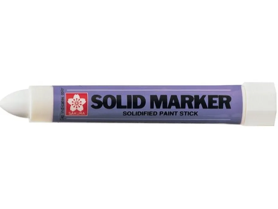 Sakura Solid Marker HIGH temp – 50 Hvit