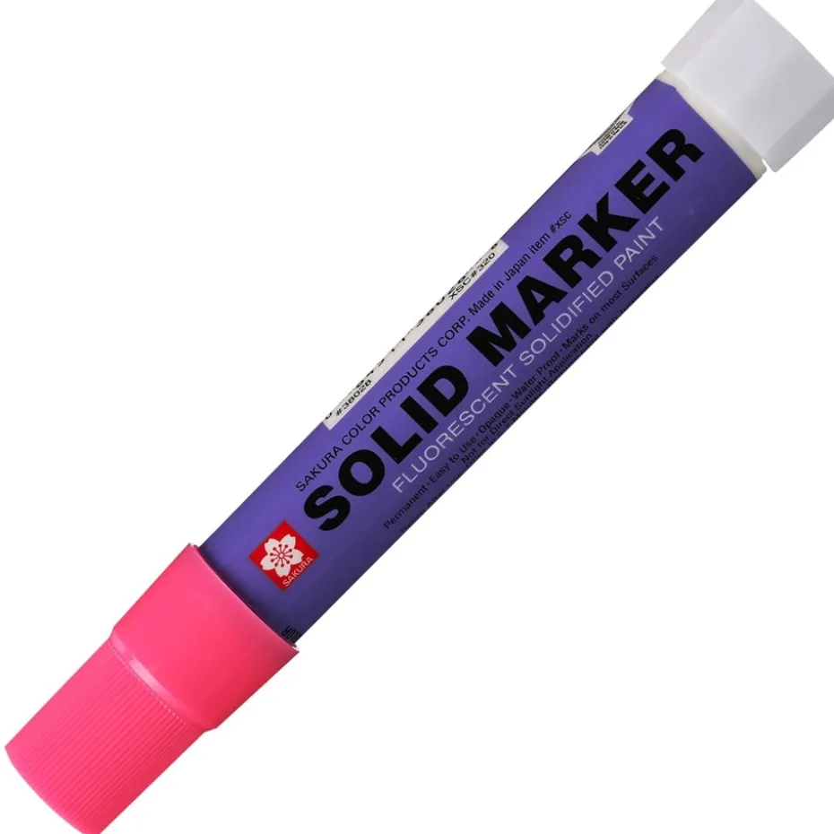 Sakura Solid Marker HIGH temp – 320 Fluorescent Rosa