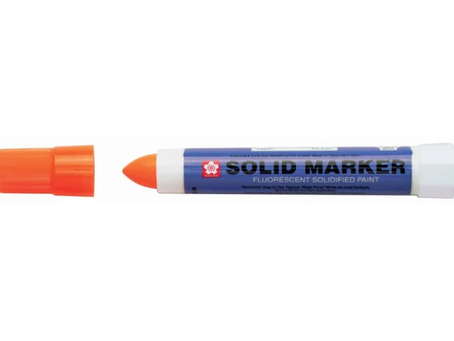 Sakura Solid Marker HIGH temp – 305 Fluorescent Orange