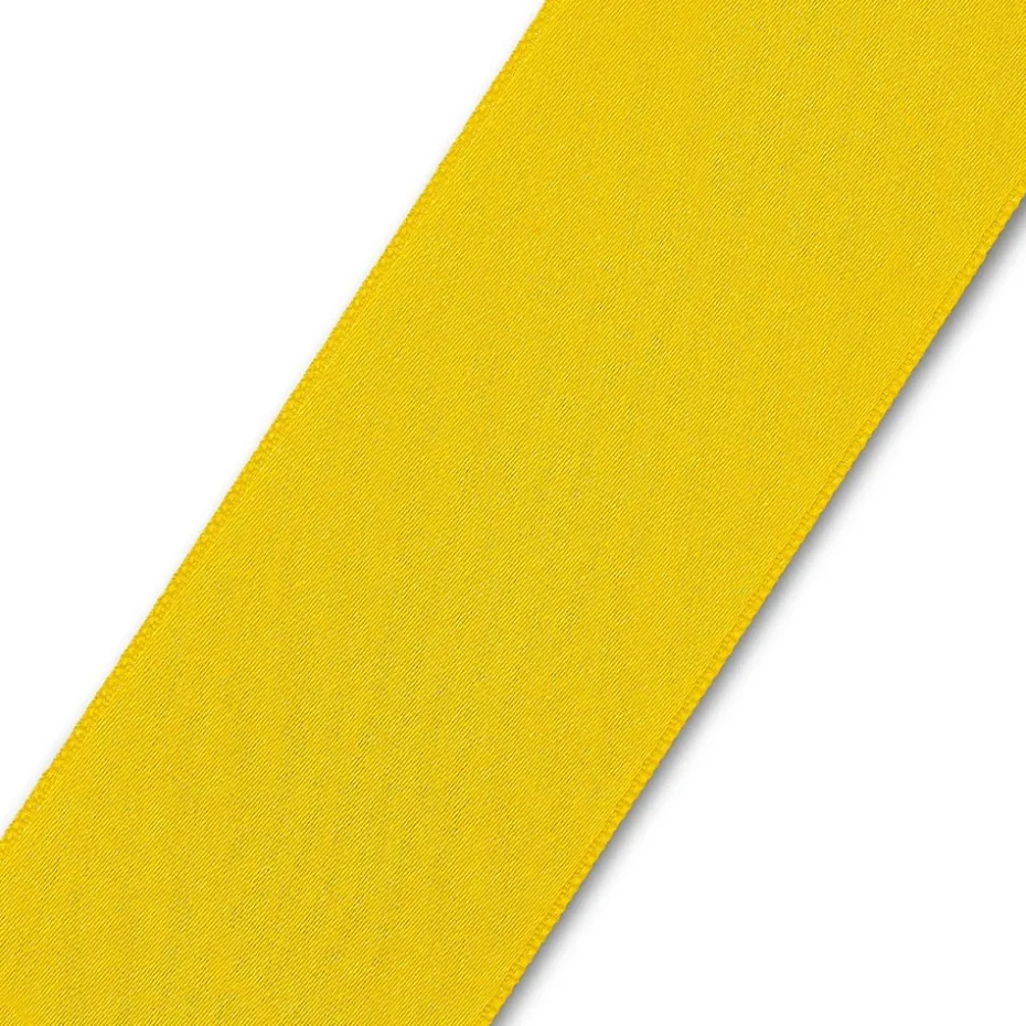 Satinbånd 38mm 3m – Gul