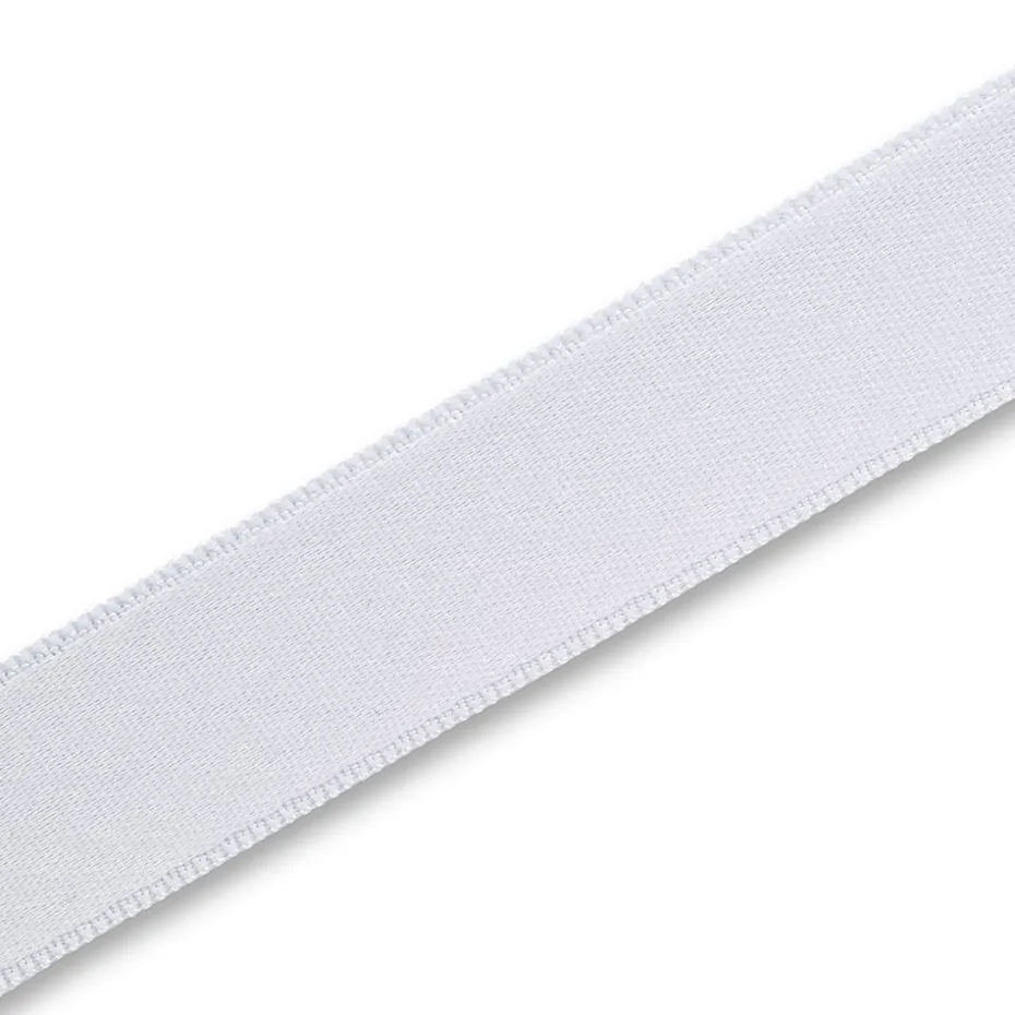 Satinbånd 15mm 3m – Hvit