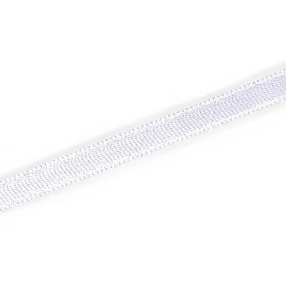 Satinbånd 6mm 4m – Hvit