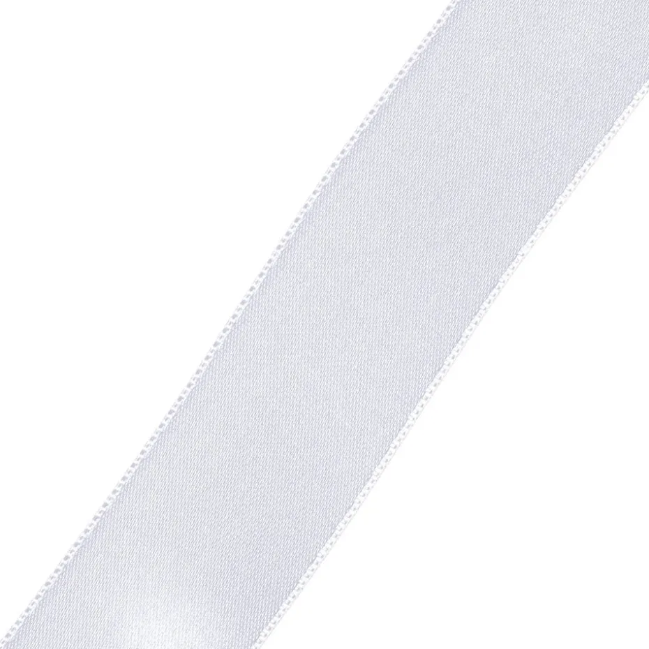 Satinbånd 25mm 3m – Hvit