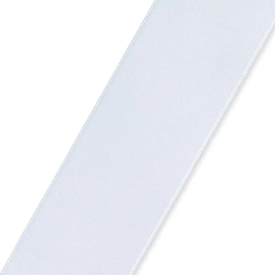 Satinbånd 38mm 25m – Hvit