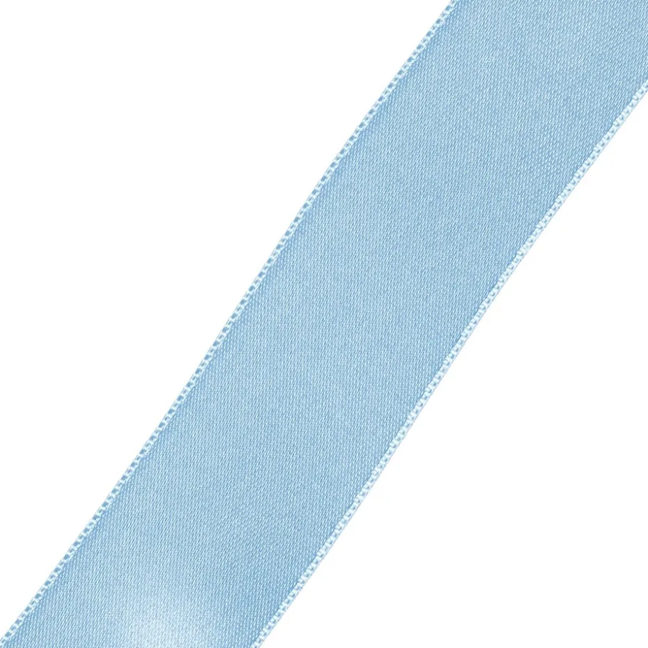 Satinbånd 25mm 3m – Lys blå