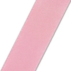 Satinbånd 25mm 25m – Lys rosa