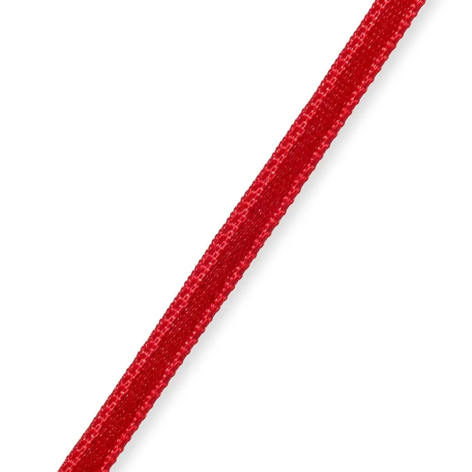 Satinbånd 3mm 50m – Rød