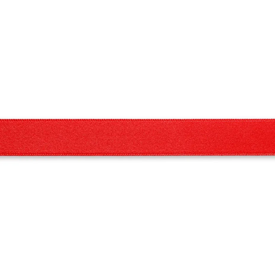 Satinbånd 15mm 3m – Rød
