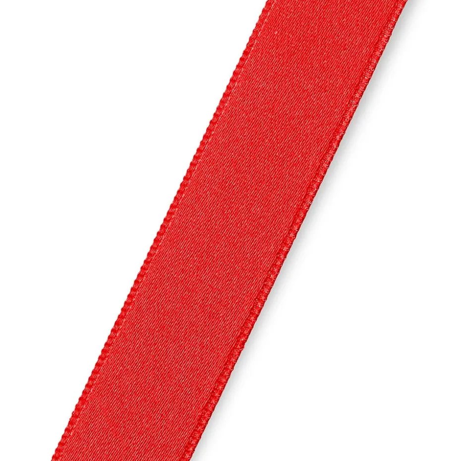 Satinbånd 15mm 3m – Rød