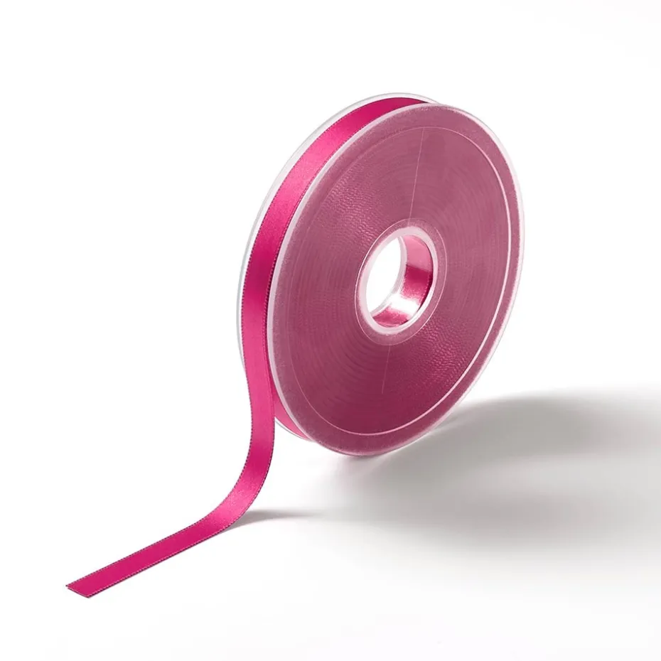 Satinbånd 10mm 25m – Rosa