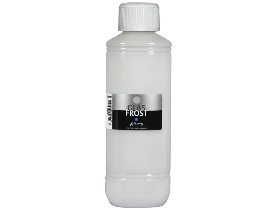 Schjerning Glassfarge 250ml – Frosthvit