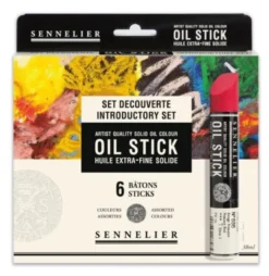 Sennelier Artist Oil Stick Sett 6stk