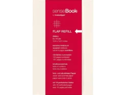 SenseBook FLAP REFILL – 9x14cm – Ruter
