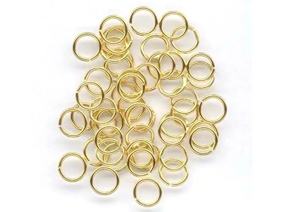 Øsken – 6mm 50stk – Gullfarget