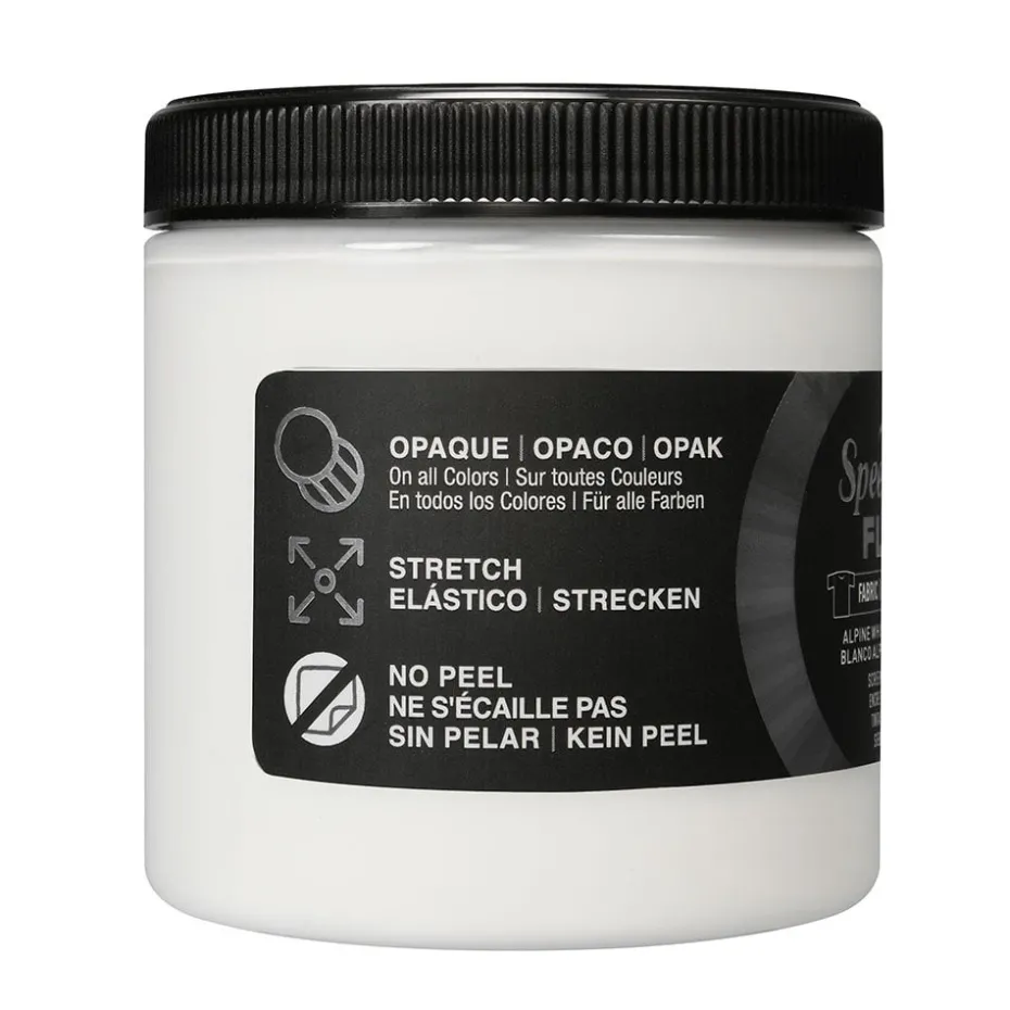 Speedball FLEX Fabric Screen ink 237ml – Alpine White