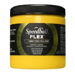 Speedball FLEX Fabric Screen ink 237ml – Canary (gul)