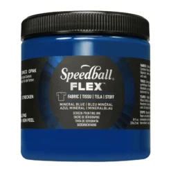 Speedball FLEX Fabric Screen ink 237ml – Mineral Blue