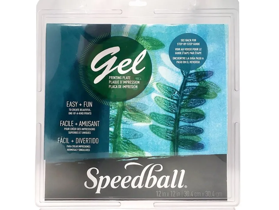 Speedball Gel Printing Plate – 12×12″ (30x30cm)