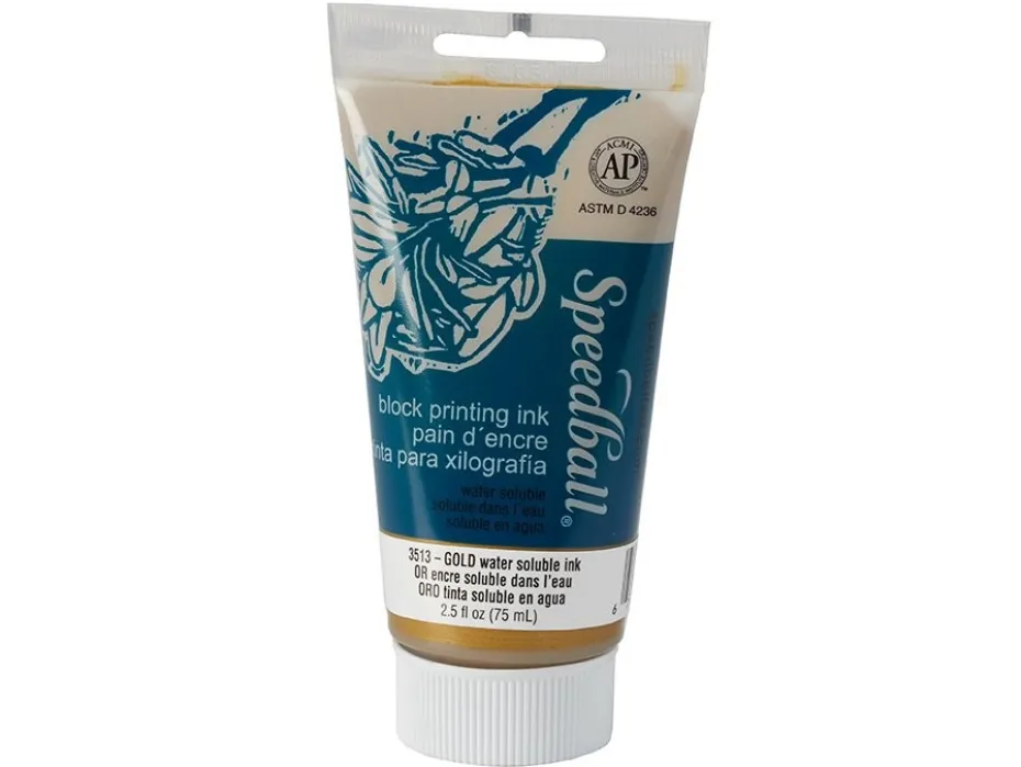 Speedball Watersoluble Block Ink 75ml – 3513 Gull