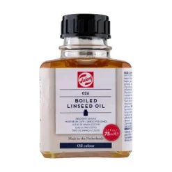 Talens Boiled Linseed Oil 026 – 75ml Kokt Linolje