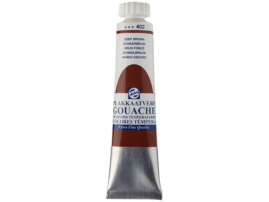 Talens Designer Gouache 20ml – 402 Dark brown