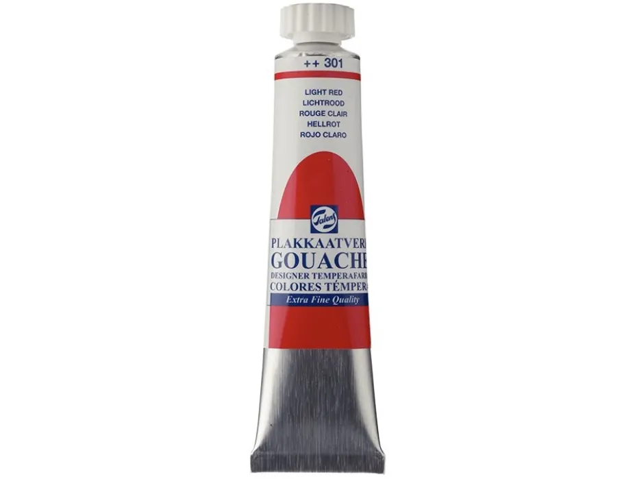 Talens Designer Gouache 20ml – 301 Light red