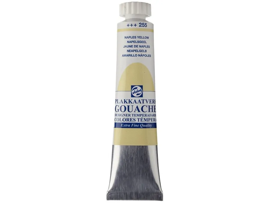 Talens Designer Gouache 20ml – 255 Naples yellow