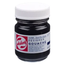Talens Designer Gouache 50ml – 737 Nautral Black