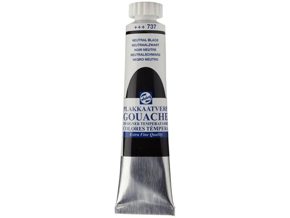 Talens Designer Gouache 20ml – 737 Neutral black