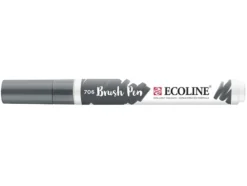 Talens Ecoline Brush Pen – 706 Deep Grey