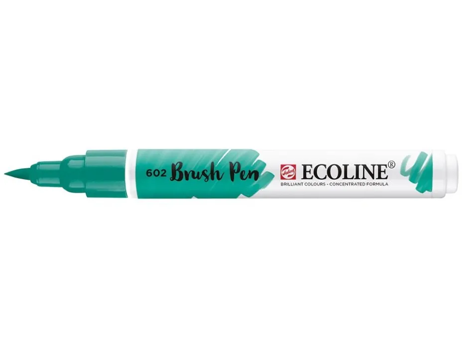 Talens Ecoline Brush Pen – 602 Deep Green