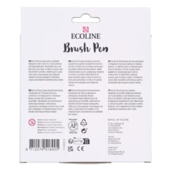 Talens Ecoline Brush Pen Sett 10stk – Galaxy