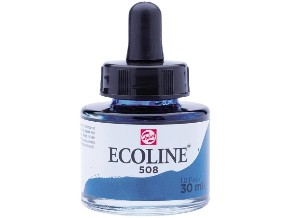 Talens Ecoline 30ml – 508 Prussian blue