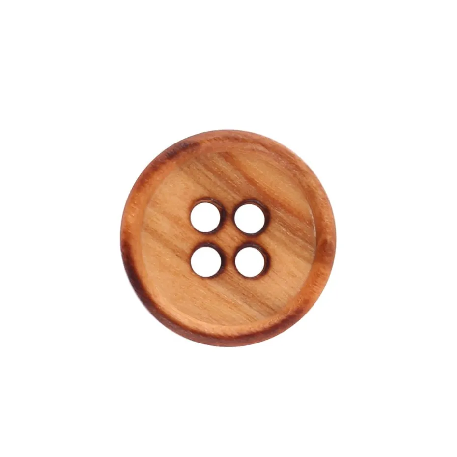 Treknapp – 4-hull 15mm – Brent