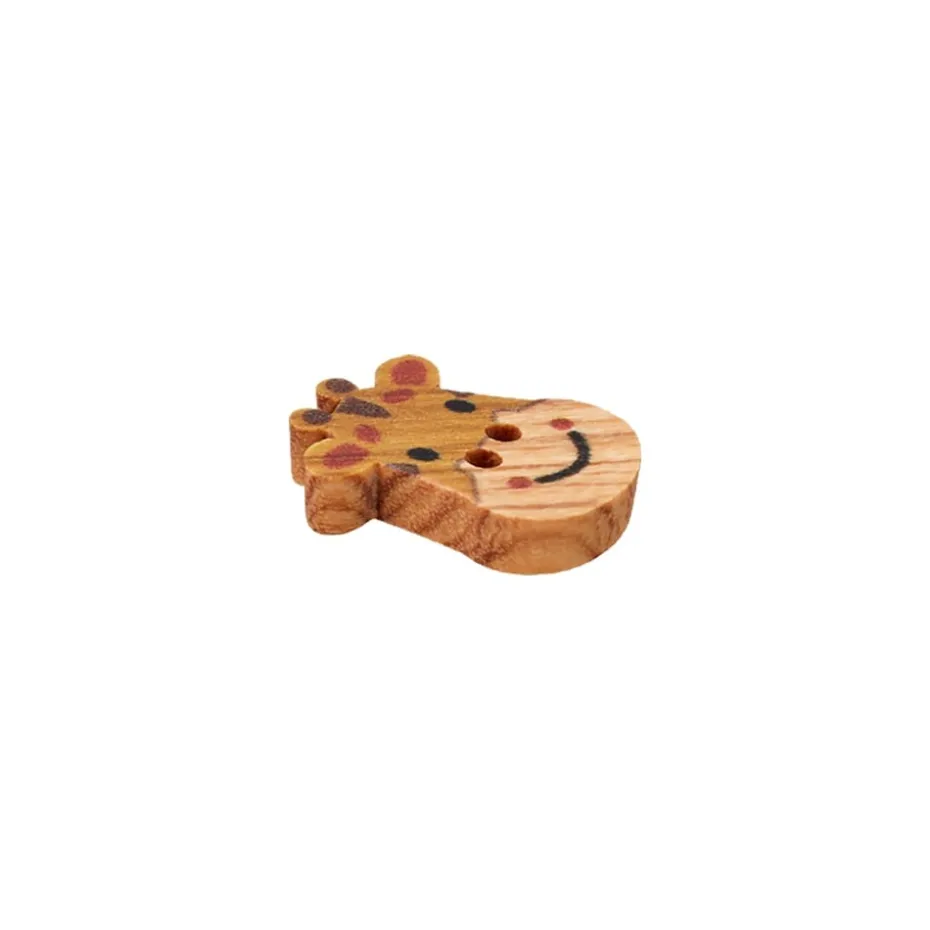 Treknapp 454292 2-hull 15mm GIRAFF 40 Curry