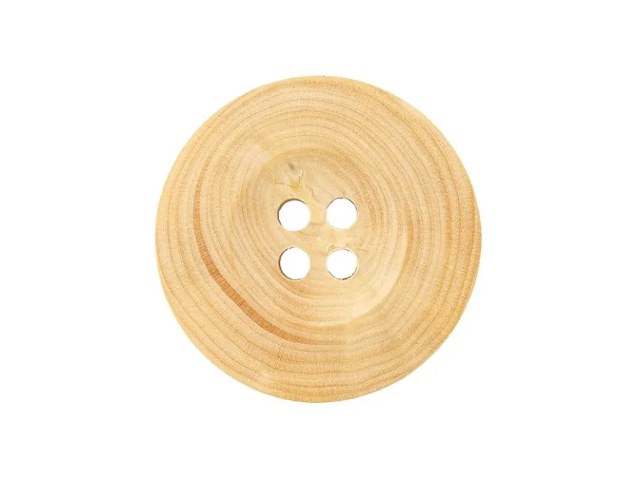 Treknapp 38576 4-hull 15mm 14 Natur