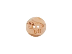 Treknapp 451020 2-hull 15mm – 903 Sau
