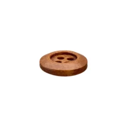 Treknapp 454473 4-hulls – 9mm – 20 Brun