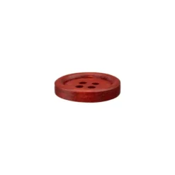 Treknapp 0454118 4-hulls 18mm 20 Mellombrun