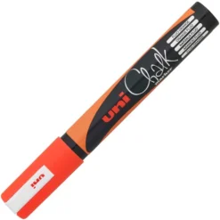 Uni Chalk Marker PWE-5M Bullet tip 1,8-2,5mm – Fluor Orange