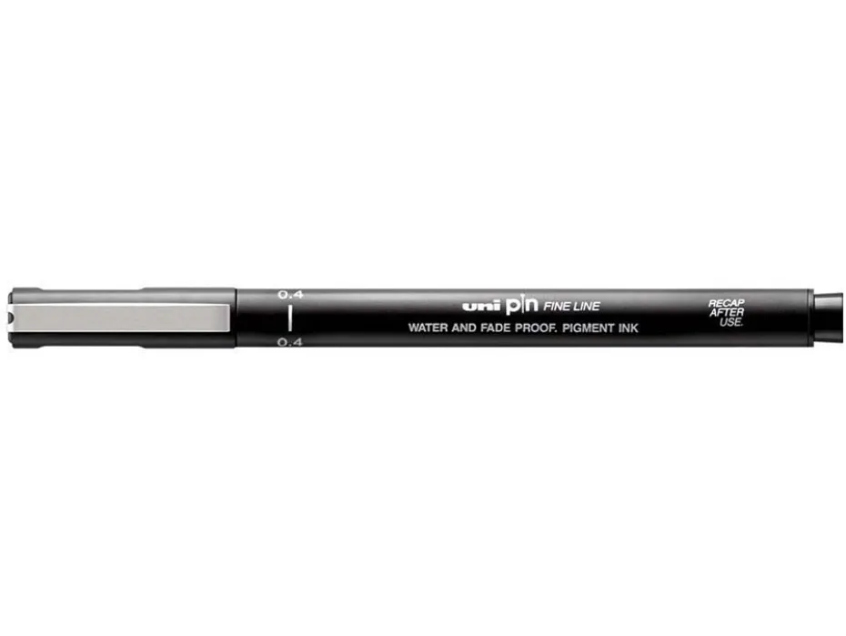 Uni pin Fineliner 04 – Sort