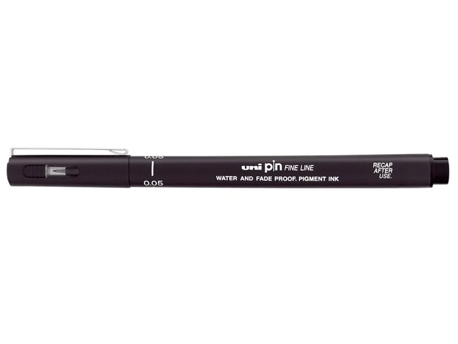 Uni pin Fineliner 005 – Sort