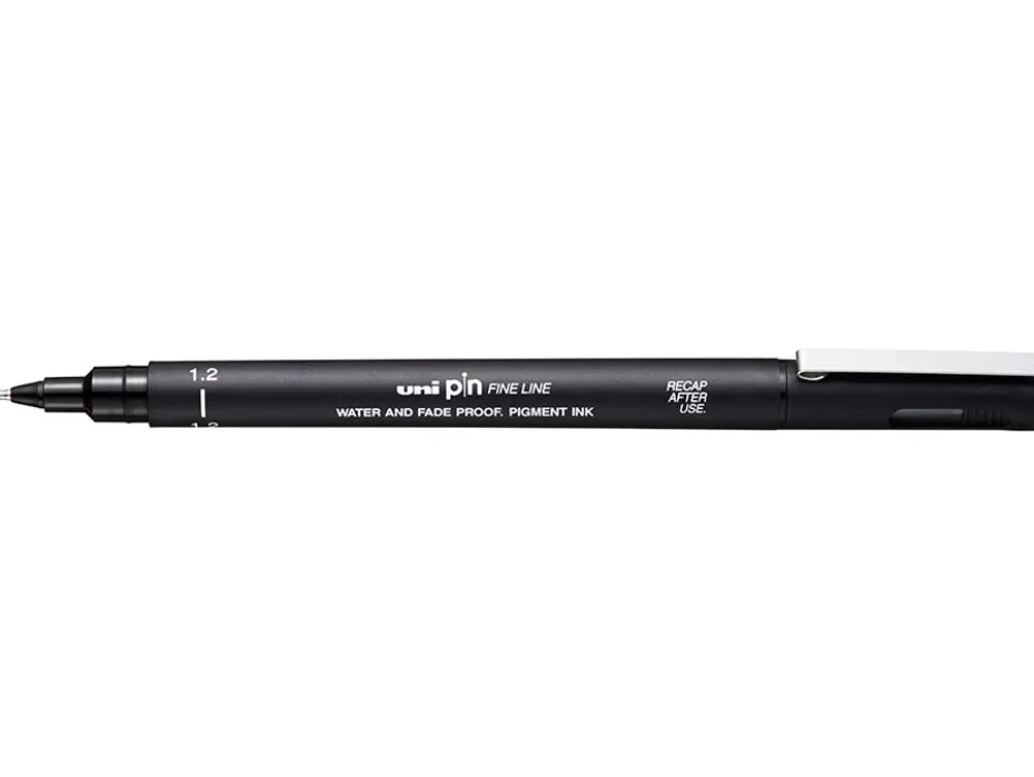 Uni pin Fineliner 12 – Sort