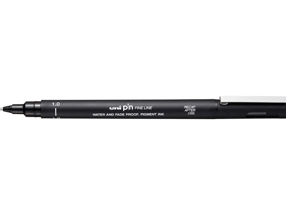 Uni pin Fineliner 10 – Sort